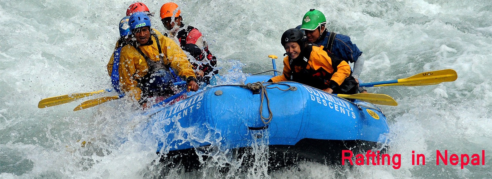 Rafting in Nepal